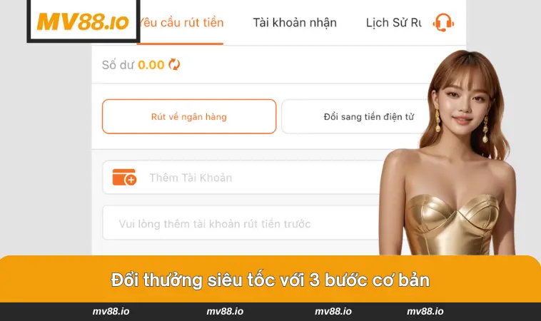 Tiền thưởng về ví ngay khi hoàn thành 3 bước cơ bản