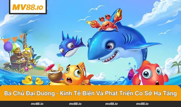 Người chơi điều khiển hạm đội đối đầu quái vật biển 