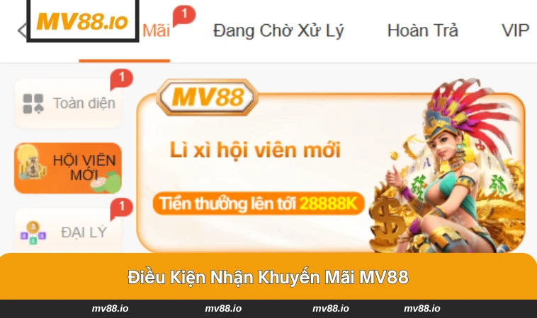 Người chơi cần hoàn thành điều kiện để nhận khuyến mãi.
