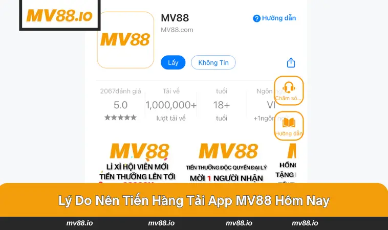 Ưu điểm tuyệt vời của ứng dụng giải trí MV88